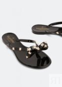 Сандалии VALENTINO GARAVANI SUMMER ROCKSTUD PVC / RUBBER, черный WS0552PVS0NO | Black фото 2