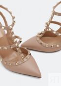 Туфли VALENTINO GARAVANI Rockstud pumps, бежевый WS0393VCEP45 | Beige фото 2