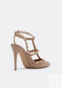 Туфли VALENTINO GARAVANI Rockstud pumps, бежевый WS0393VCEP45 | Beige фото 3