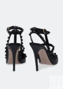 Туфли VALENTINO GARAVANI Rockstud pumps, черный WS0393VB80NO | Black фото 3