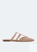 Сандалии VALENTINO GARAVANI ROCKSTUD SANDAL, нейтральный WS0H15VNWP45 | Neutral фото 1