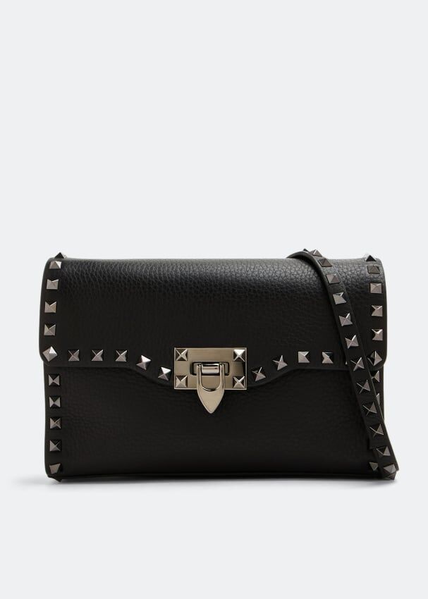 Сумка кросс-боди VALENTINO GARAVANI Rockstud small crossbody bag, черный WB0181HAD0NO | Black фото 1