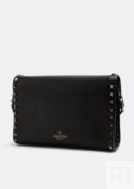 Сумка кросс-боди VALENTINO GARAVANI Rockstud small crossbody bag, черный WB0181HAD0NO | Black фото 3