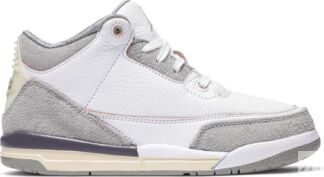 Кроссовки A Ma Maniére x Air Jordan 3 Retro SP PS Raised By Women, белый