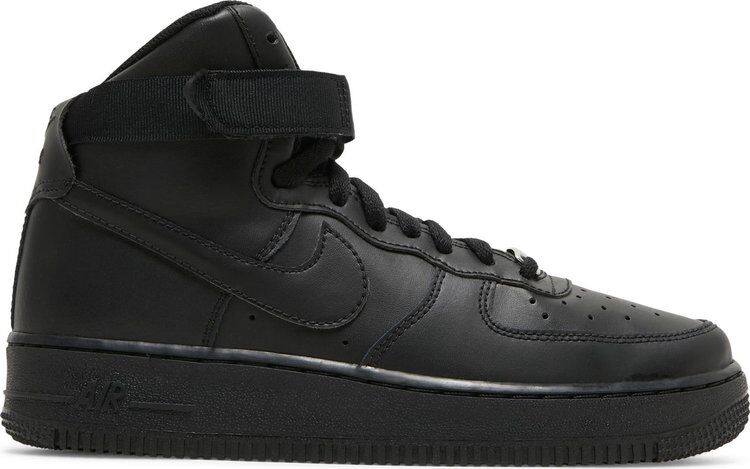 Кроссовки Air Force 1 High LE GS Triple Black, черный DH2943 001 | Black фото 1