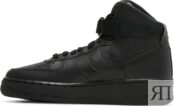 Кроссовки Air Force 1 High LE GS Triple Black, черный DH2943 001 | Black фото 3