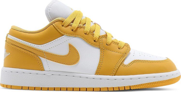 Кроссовки Air Jordan 1 GS Pollen, желтый 553560 171 | Yellow фото 1