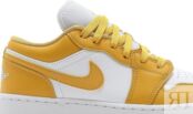 Кроссовки Air Jordan 1 GS Pollen, желтый 553560 171 | Yellow фото 2