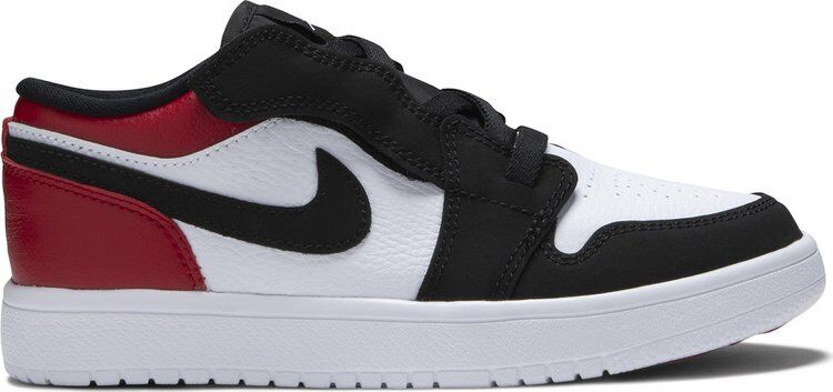 Кроссовки Air Jordan 1 Low Alt PS Black Toe, белый BQ6066 116 | White фото 1