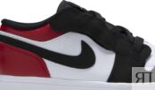 Кроссовки Air Jordan 1 Low Alt PS Black Toe, белый BQ6066 116 | White фото 2