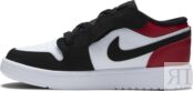 Кроссовки Air Jordan 1 Low Alt PS Black Toe, белый BQ6066 116 | White фото 3