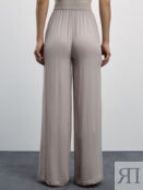 Широкие брюки из фактурной вискозы Zarina