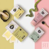 BODY NATUR Восковые полоски для депиляции для чувствительной кожи лица Clea BNR813060 фото 2