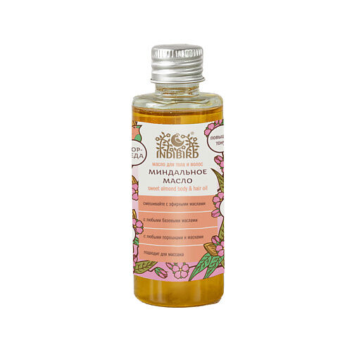 INDIBIRD Масло для лица Сладкий миндаль Sweet Almond Body & Hair Oil INB000004 фото 1