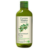 GREEN MAMA Гель для душа увлажняющий Зелёный чай и маcло оливы Natural Skin GRM950096 фото 1