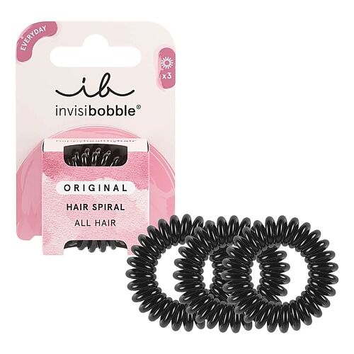 INVISIBOBBLE Резинка-браслет для волос ORIGINAL True Black INV003040 фото 1