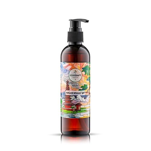 ECOCRAFT Гель для душа Пленительный уд Captivating Oudh Natural Shower Gel CRF000099 фото 1