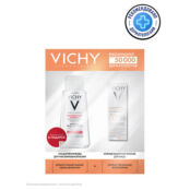 VICHY Подарочный набор Солнцезащитный флюид Capital Soleil Uv-Age и Мицелля