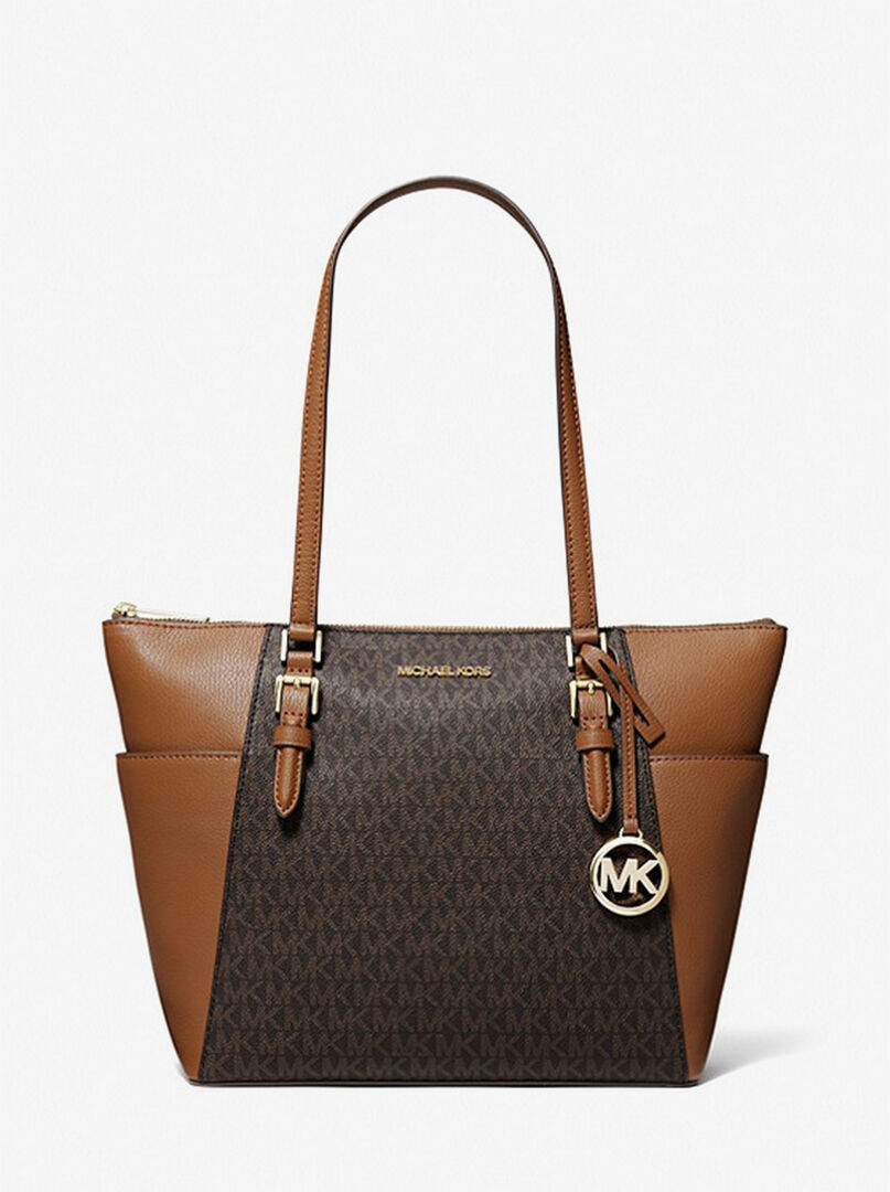 Сумка Michael Kors Charlotte 35T0GCFT3B BROWNACORN Large B00650 фото 1