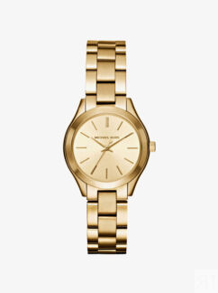 Часы Michael Kors Runway Slim MK3512 Желтое золото